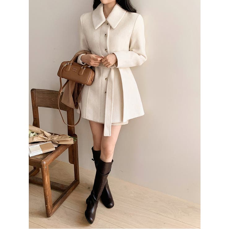 リボンシングルブレストメルトンジャケット | Ulysses | 詳細画像2 