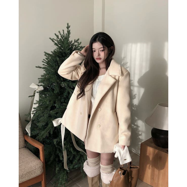 ダブルブレストメルトンジャケット | Ulysses | 詳細画像4 