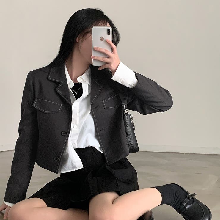 ショートシングルブレストジャケット | Ulysses | 詳細画像1 