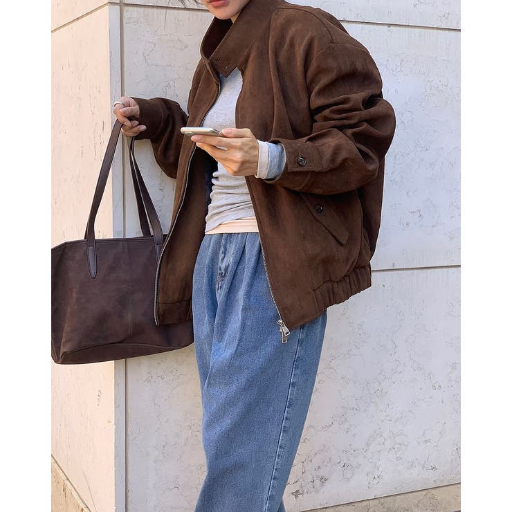 フェイクスエードダブルジップジャケット | Ulysses | 詳細画像2 