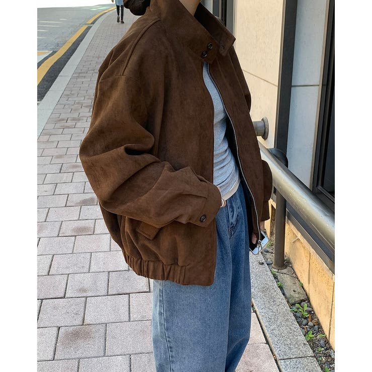 フェイクスエードダブルジップジャケット | Ulysses | 詳細画像4 