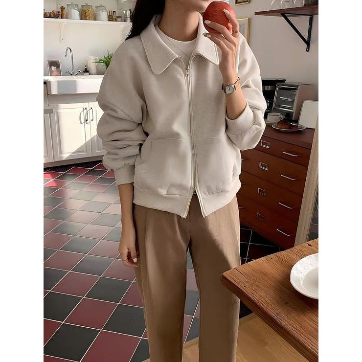 ダブルジップスウェットジャケット | Ulysses | 詳細画像1 