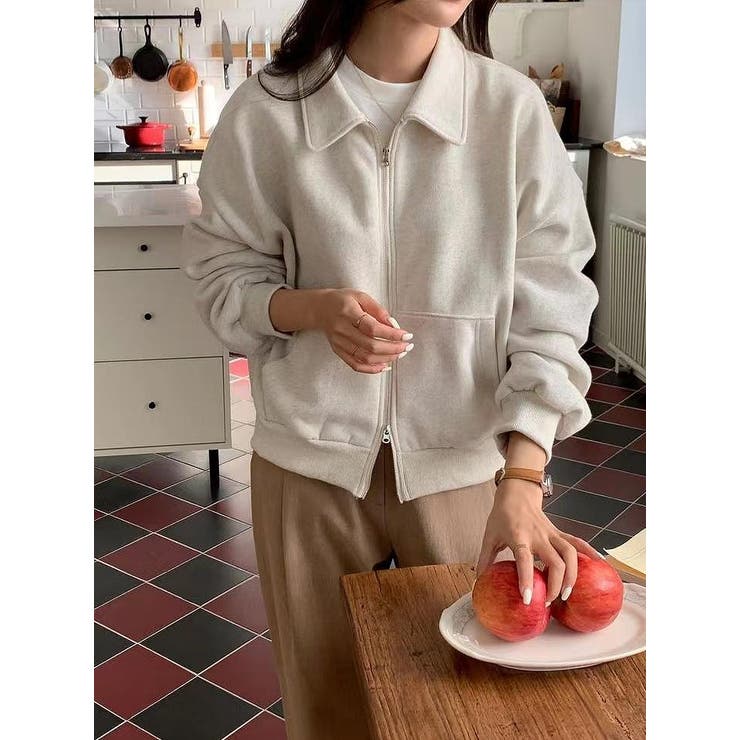 ダブルジップスウェットジャケット | Ulysses | 詳細画像3 