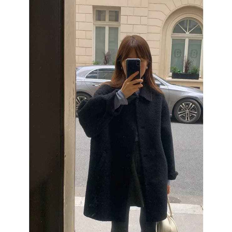 ネイビー | 襟付きシングルブレストジャケット | Ulysses