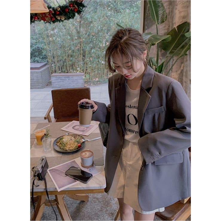 バックスリットテーラードジャケット | Ulysses | 詳細画像7 