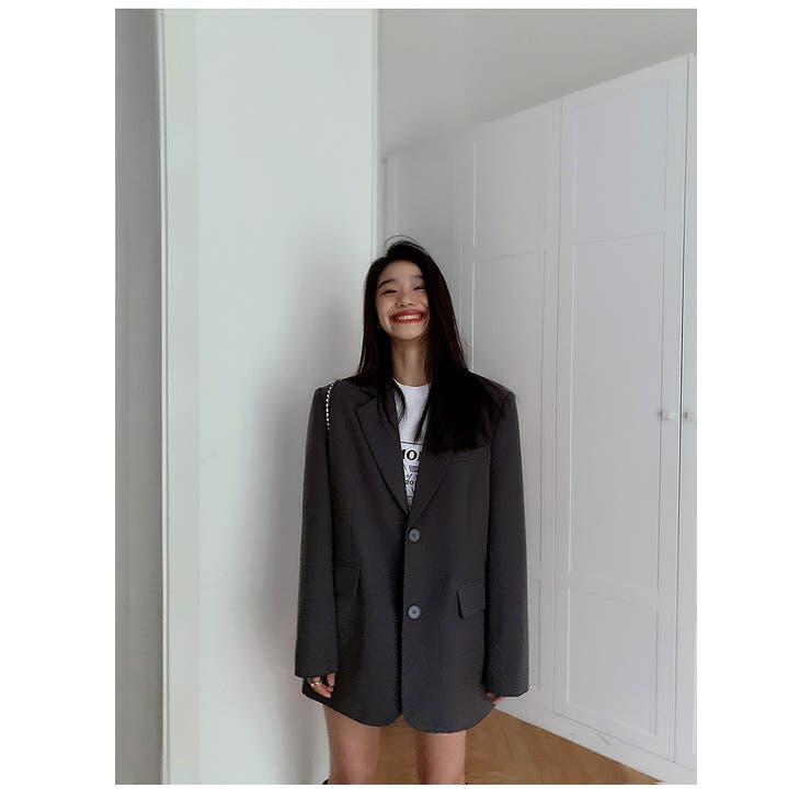 ブラック | バックスリットテーラードジャケット | Ulysses