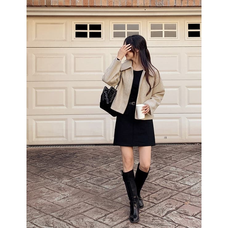 襟付きシングルブレストメルトンジャケット | Ulysses | 詳細画像5 