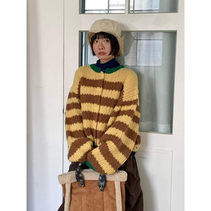 ボーダーカーディガン | Ulysses | 詳細画像1 