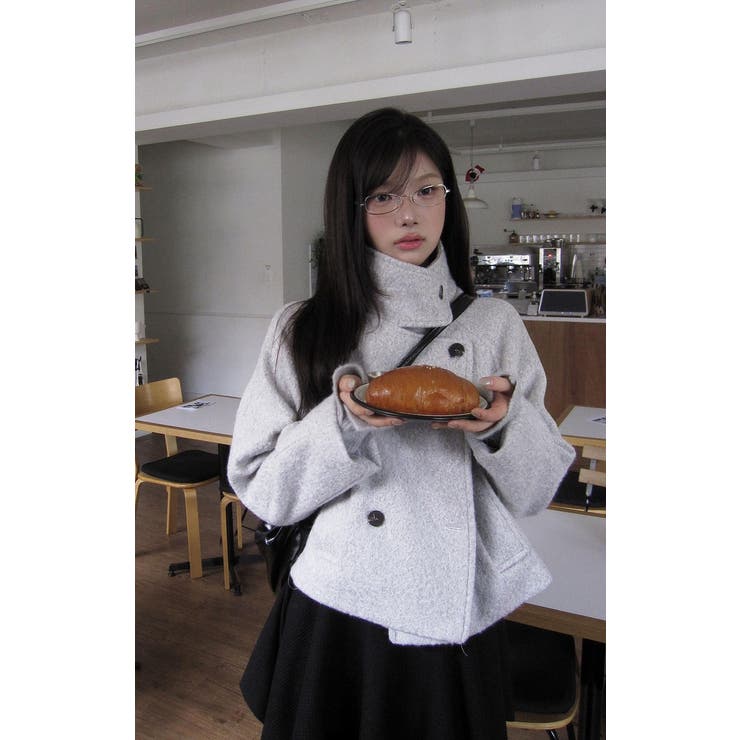 スタンドカラーダブルブレストジャケット | Ulysses | 詳細画像3 