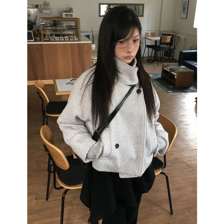 スタンドカラーダブルブレストジャケット | Ulysses | 詳細画像4 