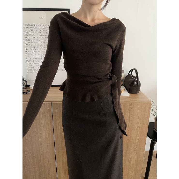 オフショルダーニットトップス | Ulysses | 詳細画像6 