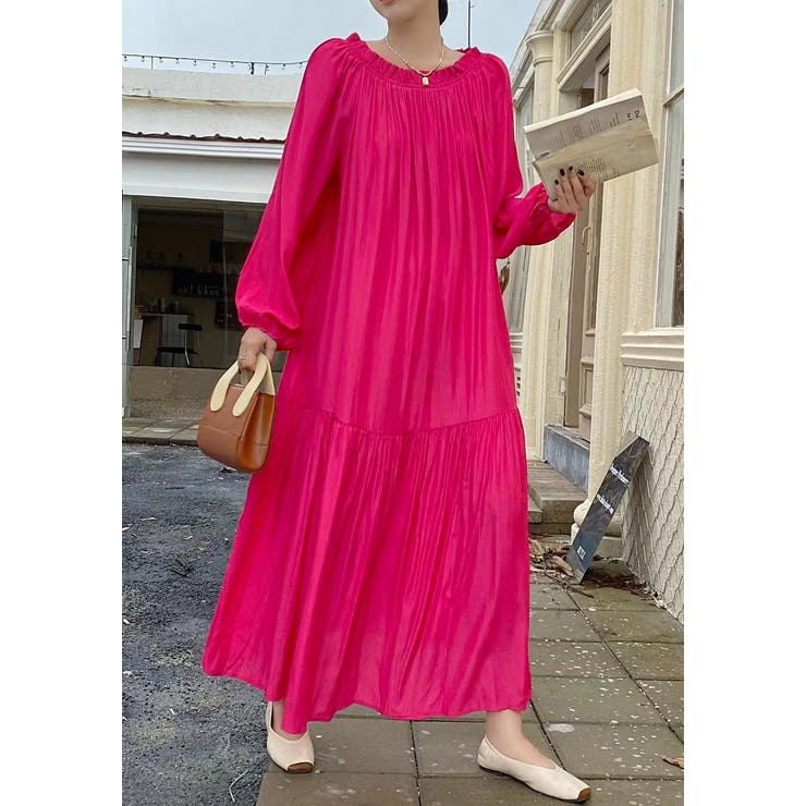 ロングリボンボートネックワンピース | Ulysses | 詳細画像3 