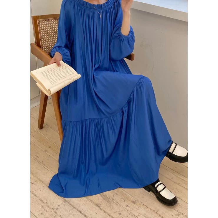 ロングリボンボートネックワンピース | Ulysses | 詳細画像7 