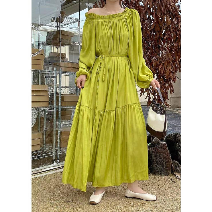 ロングリボンボートネックワンピース | Ulysses | 詳細画像8 