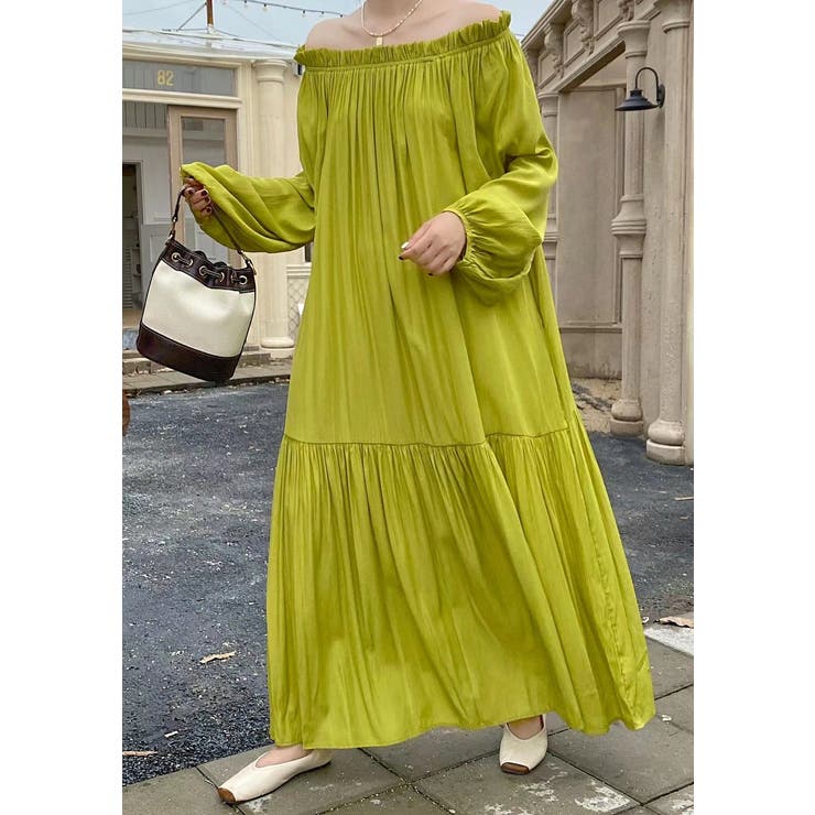 ロングリボンボートネックワンピース | Ulysses | 詳細画像10 