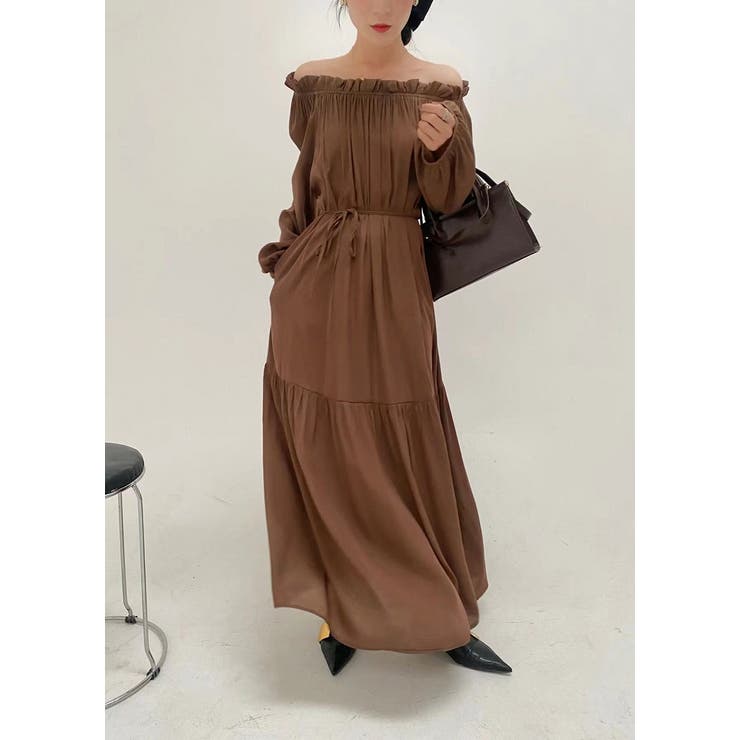 ロングリボンボートネックワンピース | Ulysses | 詳細画像18 