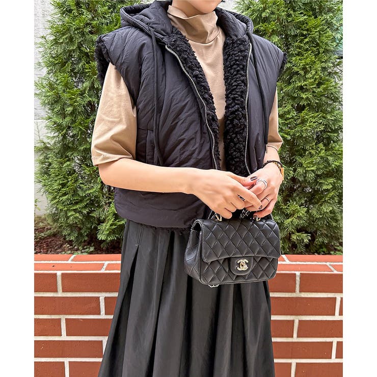 フード付きリバーシブルベスト | Ulysses | 詳細画像7 