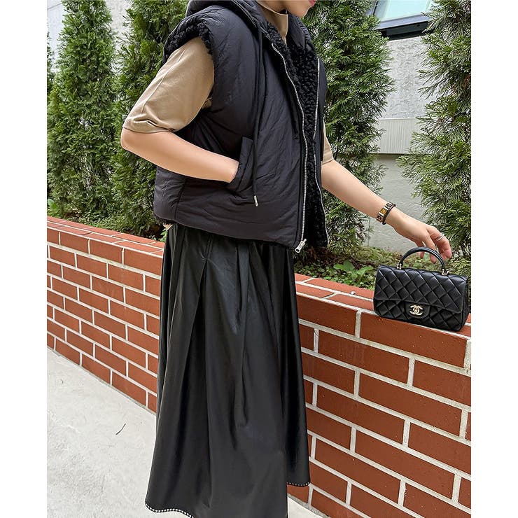 フード付きリバーシブルベスト | Ulysses | 詳細画像8 