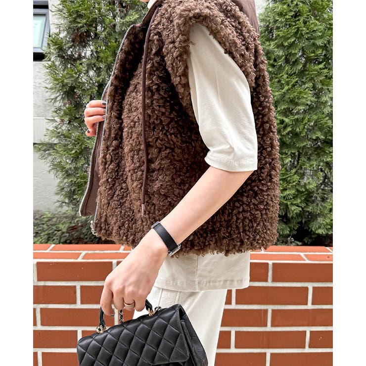 フード付きリバーシブルベスト | Ulysses | 詳細画像11 