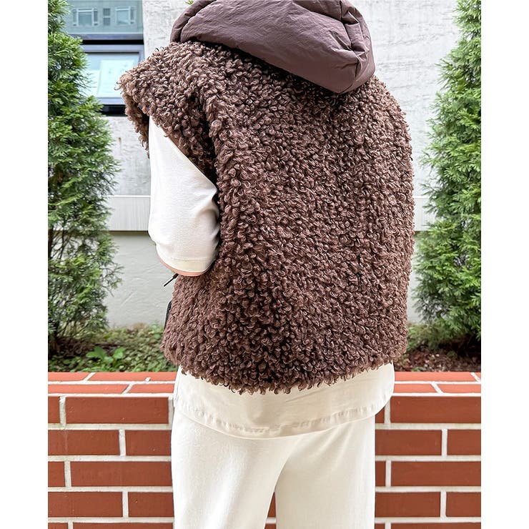 フード付きリバーシブルベスト | Ulysses | 詳細画像12 