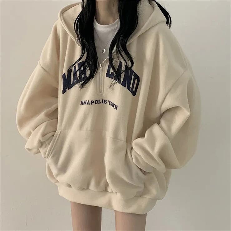 ベージュ | プリントパーカー | Ulysses