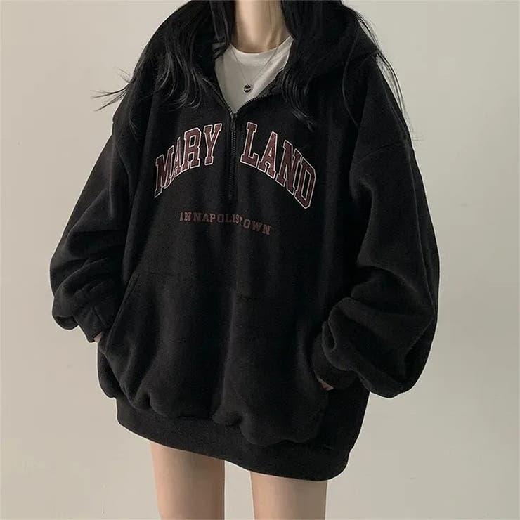 ブラック | プリントパーカー | Ulysses