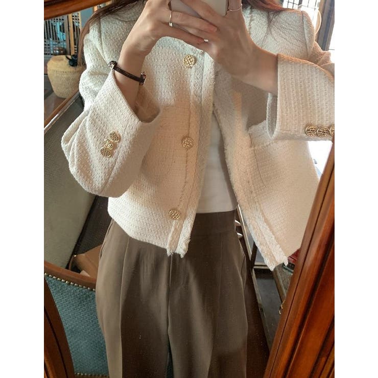 アイボリー | シングルブレストジャケット | Ulysses