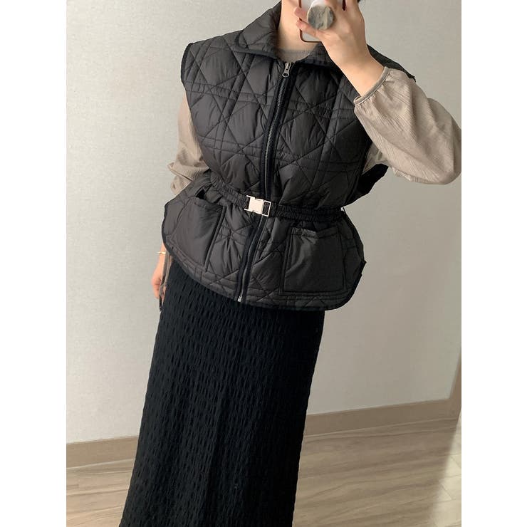 ブラック | ベルト付きベスト | Ulysses