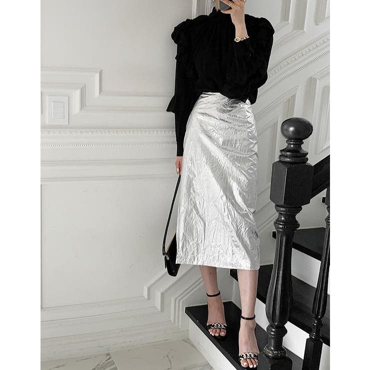 フリルスタンドカラーシャツトップス | Ulysses | 詳細画像6 