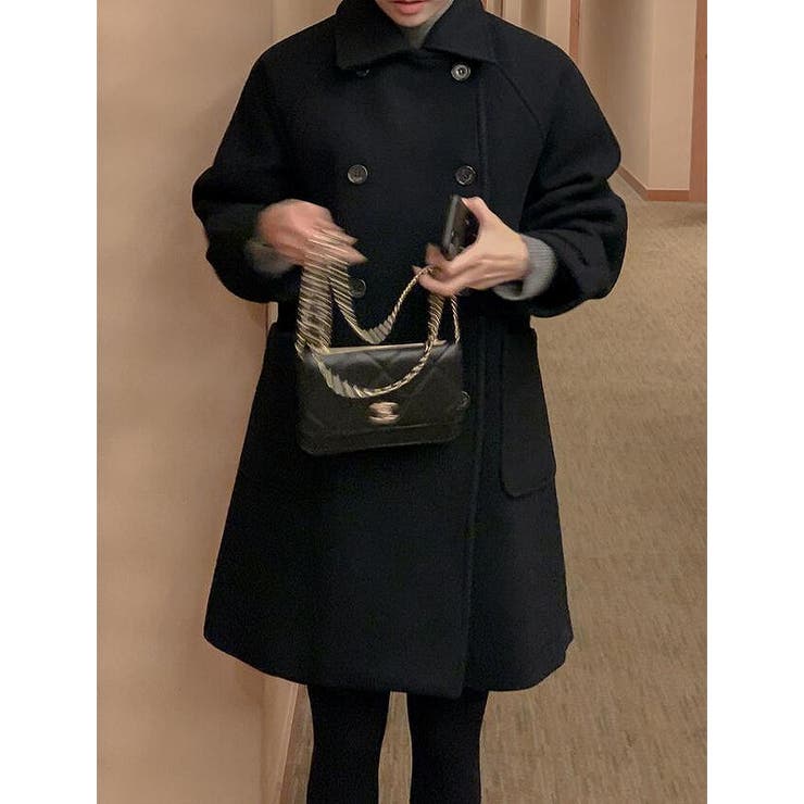 襟付きダブルブレストメルトンジャケット | Ulysses | 詳細画像6 