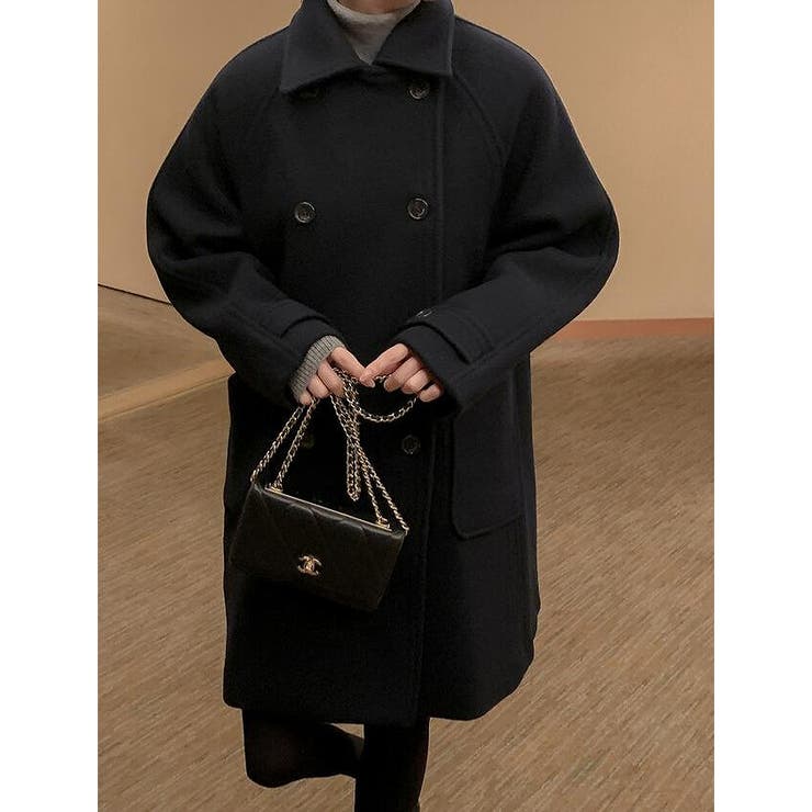 襟付きダブルブレストメルトンジャケット | Ulysses | 詳細画像8 