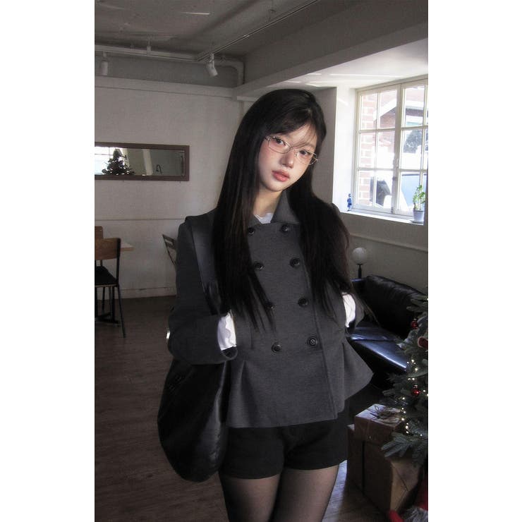 襟付きダブルブレストジャケット | Ulysses | 詳細画像1 