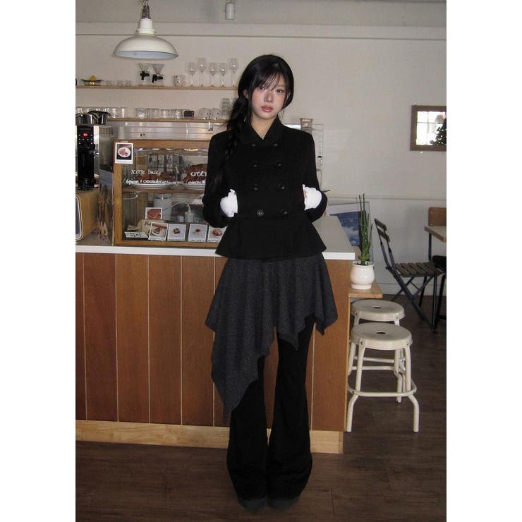 襟付きダブルブレストジャケット | Ulysses | 詳細画像6 