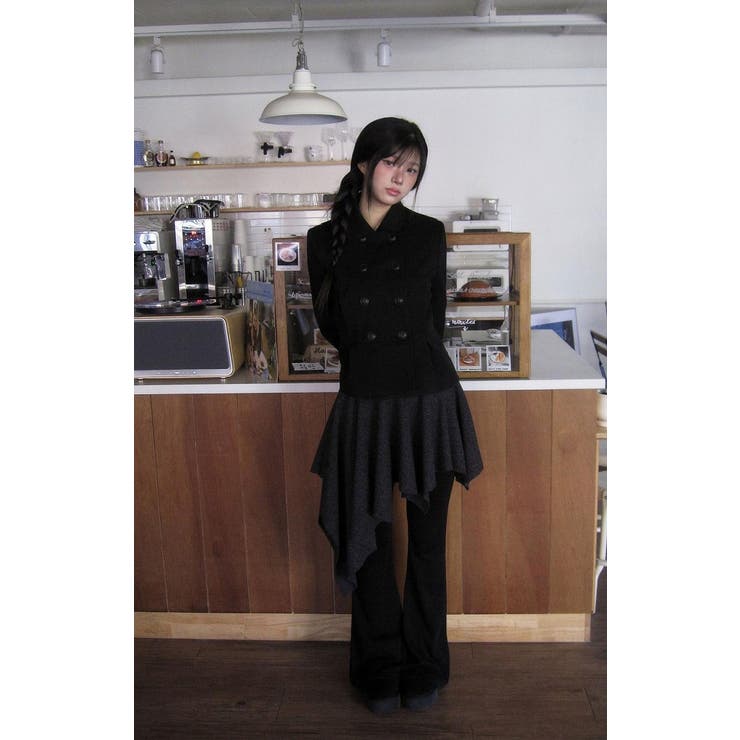 襟付きダブルブレストジャケット | Ulysses | 詳細画像8 