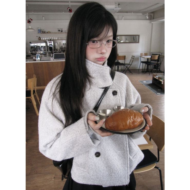 スタンドカラーダブルブレストジャケット | Ulysses | 詳細画像1 