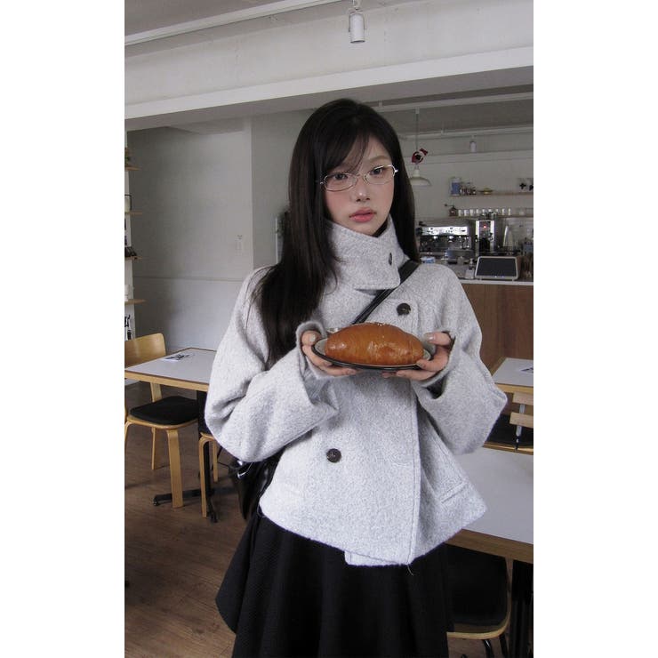 スタンドカラーダブルブレストジャケット | Ulysses | 詳細画像3 