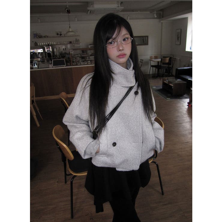 スタンドカラーダブルブレストジャケット | Ulysses | 詳細画像4 