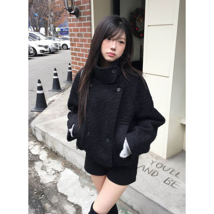 スタンドカラーダブルブレストジャケット | Ulysses | 詳細画像8 