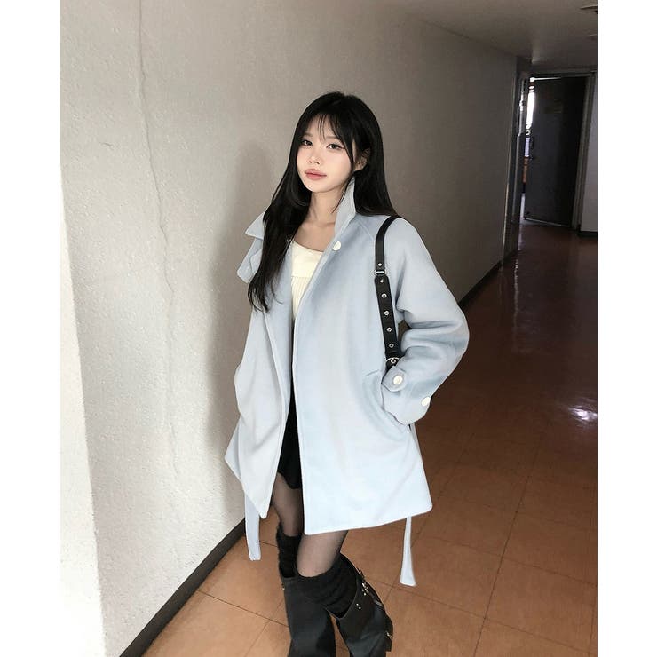 リボンスタンドカラーメルトンジャケット | Ulysses | 詳細画像7 