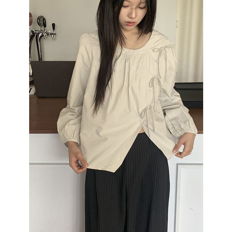 リボンタイトップス | Ulysses | 詳細画像1 