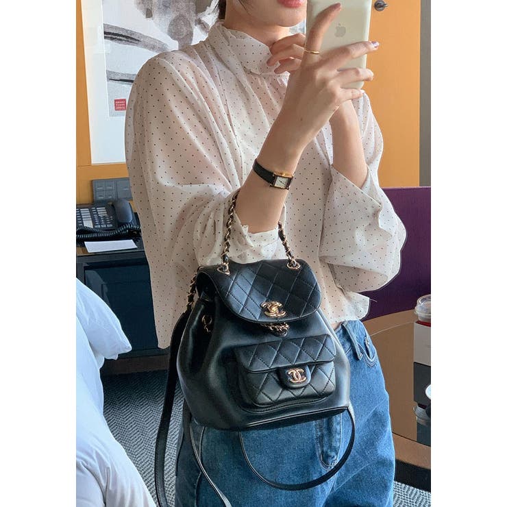 リボンドット柄トップス | Ulysses | 詳細画像2 