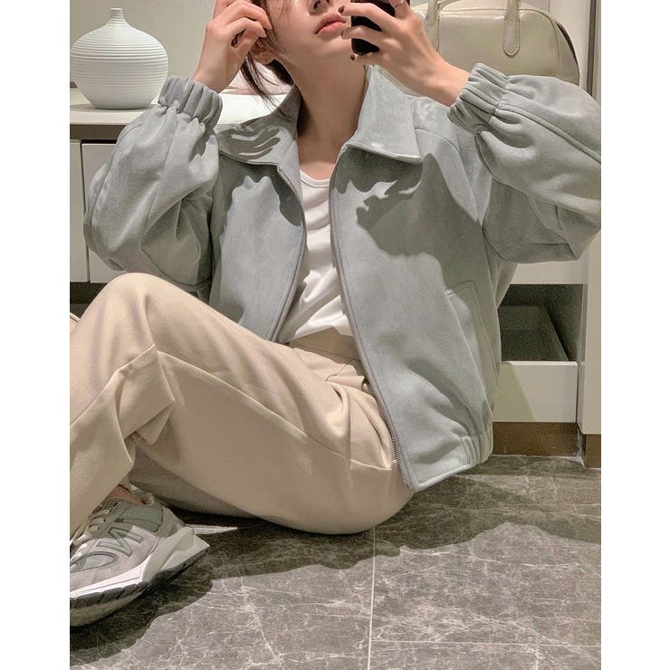 ブルー | 襟付きジップ付きジャケット | Ulysses