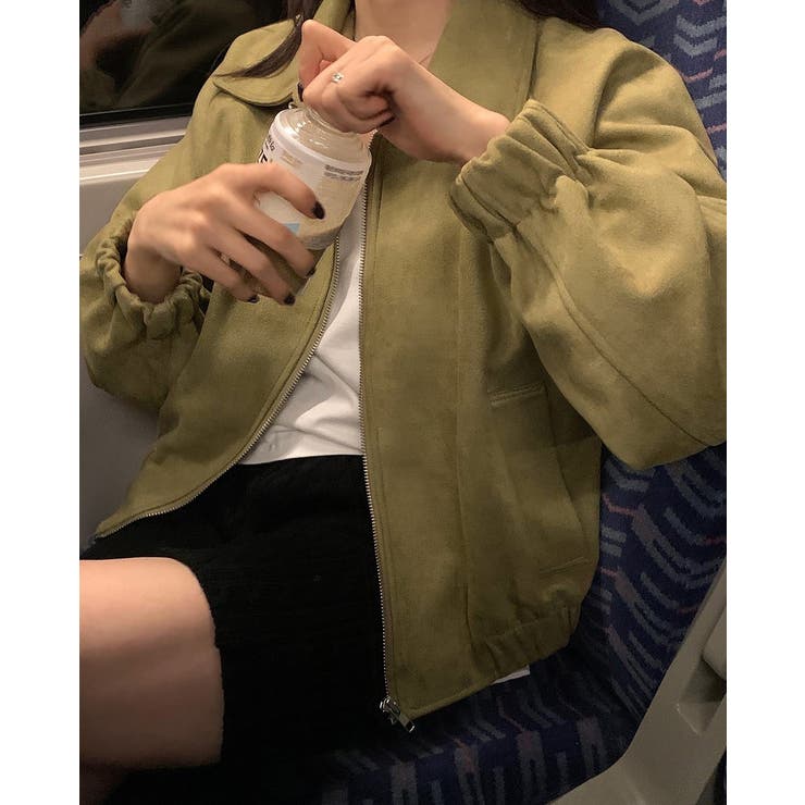 グリーン | 襟付きジップ付きジャケット | Ulysses