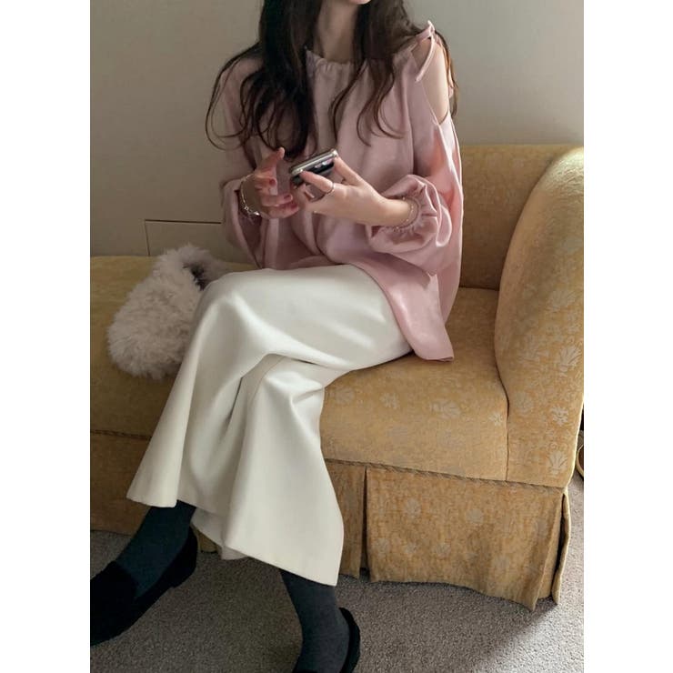 リボンオフショルダートップス | Ulysses | 詳細画像3 