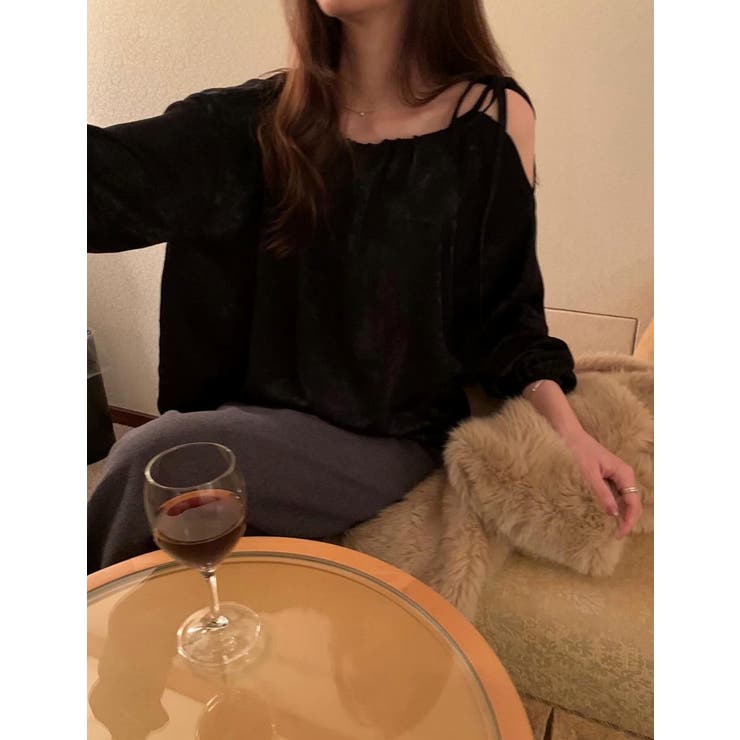 リボンオフショルダートップス | Ulysses | 詳細画像5 