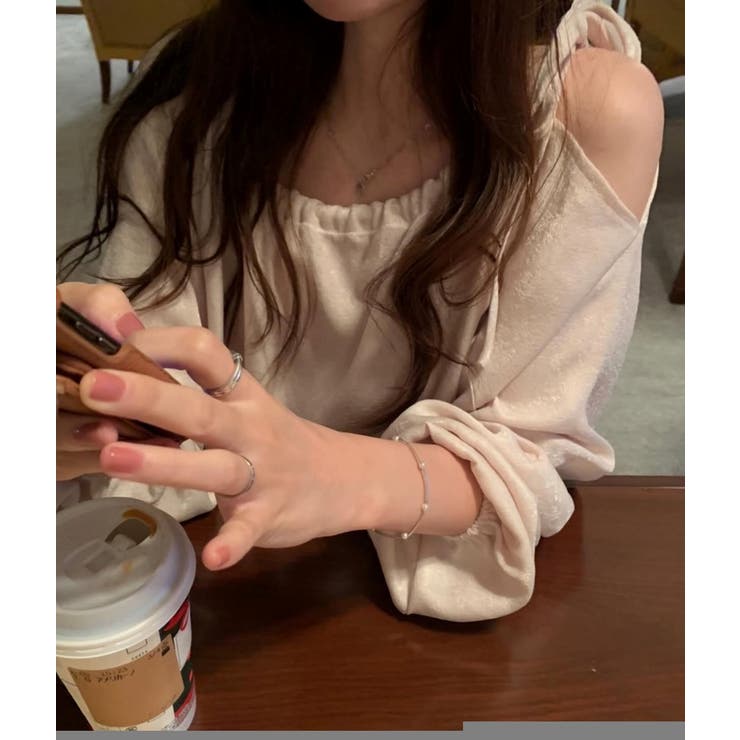 リボンオフショルダートップス | Ulysses | 詳細画像10 