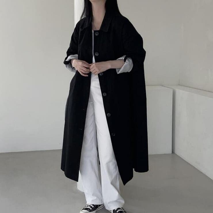 ブラック | 襟付きシングルブレストジャケット | Ulysses