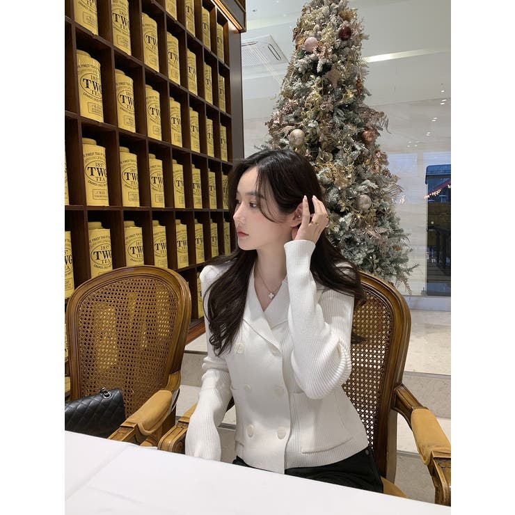 ダブルブレストニットジャケット | Ulysses | 詳細画像1 