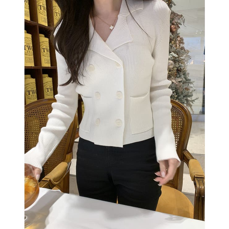 ダブルブレストニットジャケット | Ulysses | 詳細画像3 