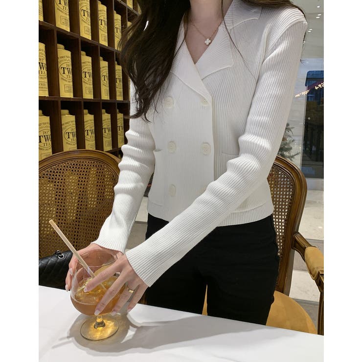 ダブルブレストニットジャケット | Ulysses | 詳細画像4 